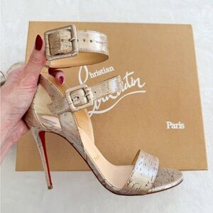 Christian Louboutin Ankle Strap Heels